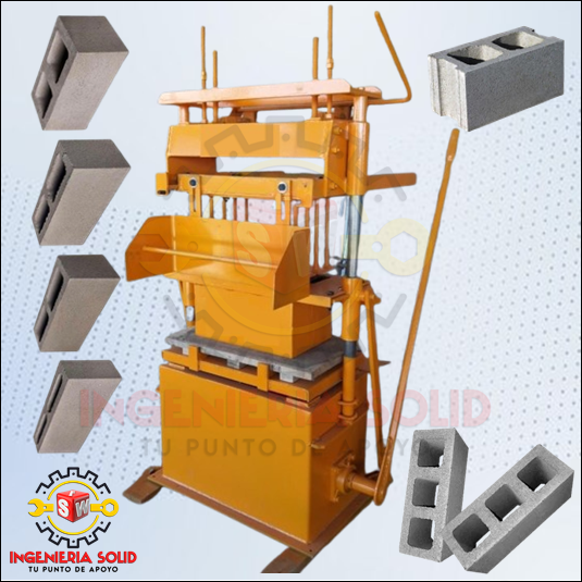 b PLANOS PARA FABRICAR MAQUINA BLOQUERA ESTATICA