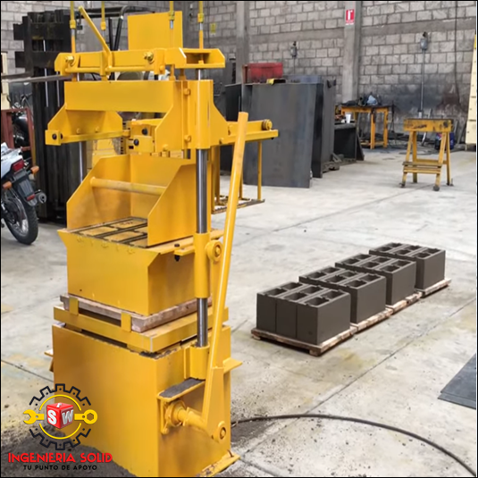 b PLANOS PARA FABRICAR MAQUINA BLOQUERA ESTATICA