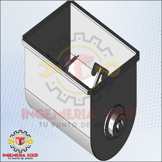 d PLANOS PARA FABRICAR MAQUINA MESCLADORA DE CONCRETO HORIZONTAL.