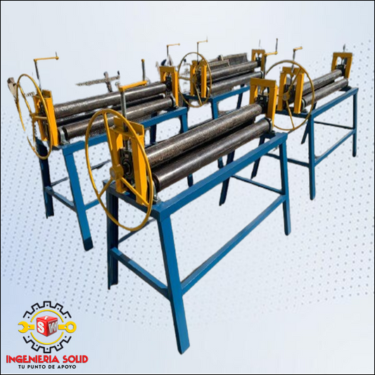 PLANOS PARA FABRICAR MAQUINA ROLADORA DE LAMINAS