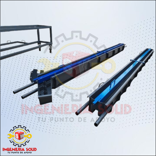 a PLANOS PARA FABRICAR MESA VIBRADORA, PLACA TIPO LADRILLO, POSTE H Y CARRETA