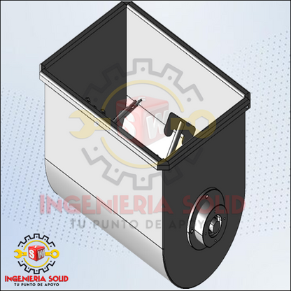 d PLANOS PARA FABRICAR MAQUINA MESCLADORA DE CONCRETO HORIZONTAL.