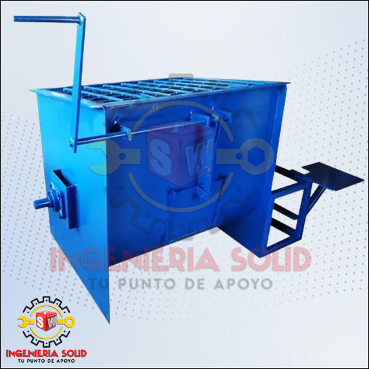 d PLANOS PARA FABRICAR MAQUINA MESCLADORA DE CONCRETO HORIZONTAL.