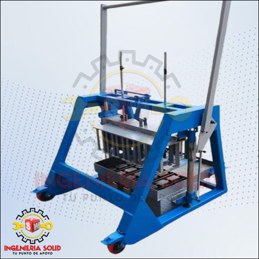 c PLANOS PARA FABRICAR MAQUINA DE HACER BLOQUES TIPO PONEDORA.